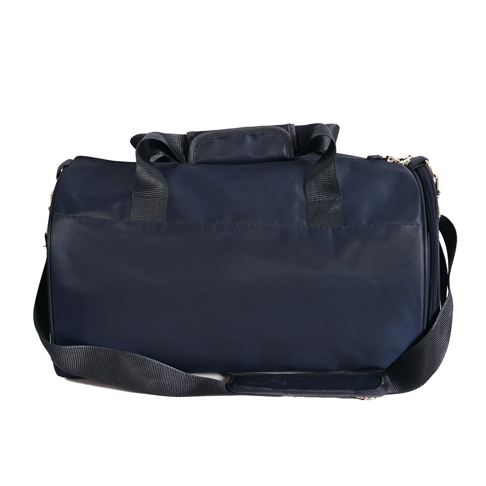 Duffle Bags (Navy Blue with White Strap)