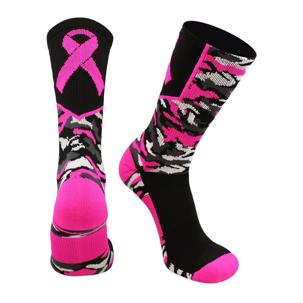 Baseline Breast Cancer Awareness Crew Socks